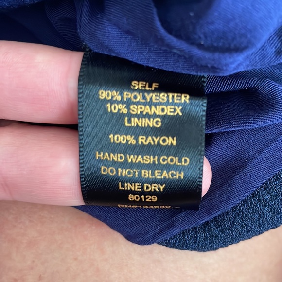 SUNDAY IN BROOKLYN blue lined shorts - Picture 4 of 4